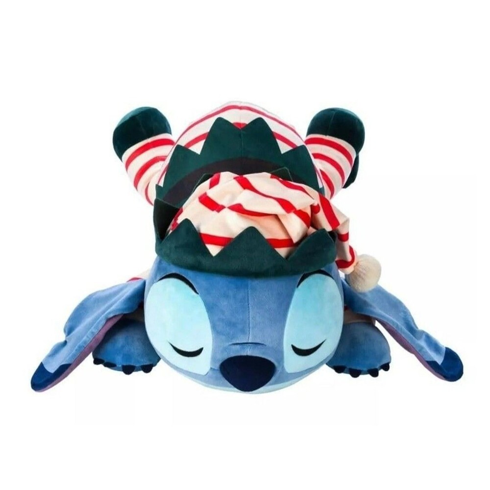 Disney Stitch 24" Cuddleez Christmas Elf Stitch Plush Toy